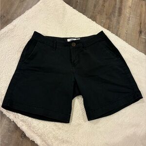 Old Navy Black Jean Shorts Classic Style